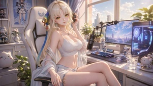 阳光窗边主播美少女穗穗
