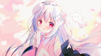 可爱动漫玩偶女孩