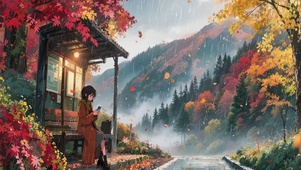 秋天的落叶