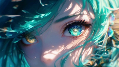 眼睛里藏着星辰