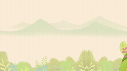 简约插画传统节气惊蛰