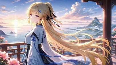 菲比丨高阁眺海丨