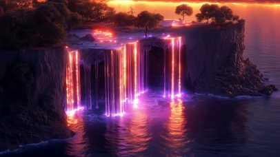 星河瀑布