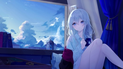 【清晨】窗旁の伊蕾娜 