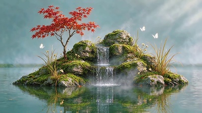 禅意水境