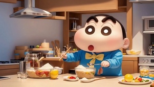 3D-蜡笔小新打工人