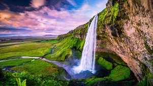 冰岛瀑布
