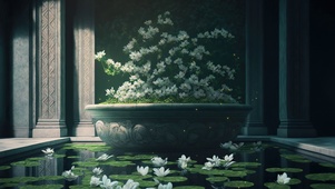 唯美花池