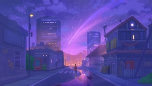 流星夜空