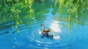 春江水暖鸭先知
