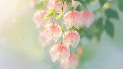 小清新灯笼花