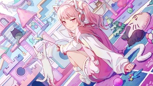 粉红女孩