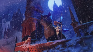 冬天雪堡女巫