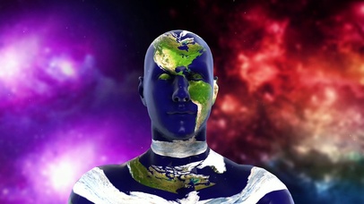 4K酷炫地球纹理人