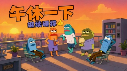 午休一下继续硬撑打工人