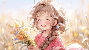 花田小女孩