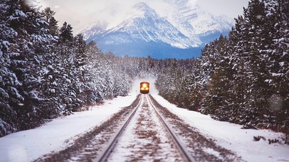 4K 唯美治愈【火车】