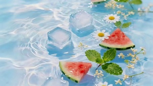 春天小清新西瓜