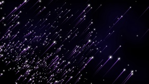 唯美星光闪烁流星