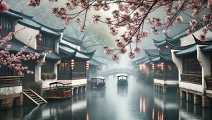 江南烟雨