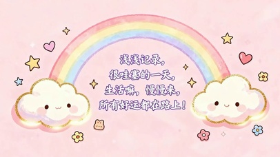 可爱云朵