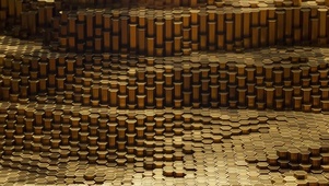 蜂巢系列-3D浮动-金属