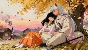 银杏：犬夜叉与戈薇