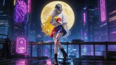 赛博朋克少女