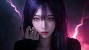 紫魅少女