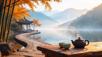 山水湖畔