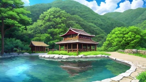 山谷古楼