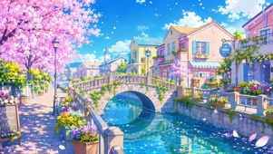 春日樱花小镇