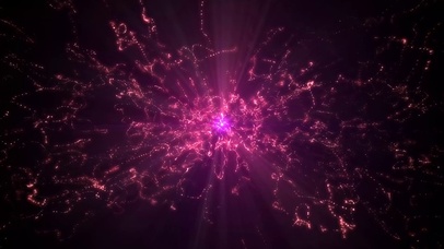 炫酷大气紫色粒子