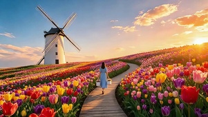 郁金香花乡行