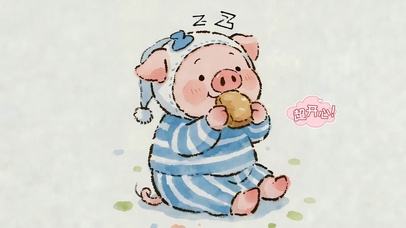 吃饱喝足没烦恼