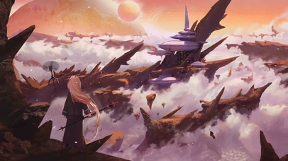 科幻星球的少女