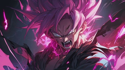 桃红超赛孙悟空