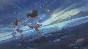 海边的少女