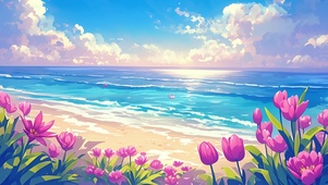 浪漫海景