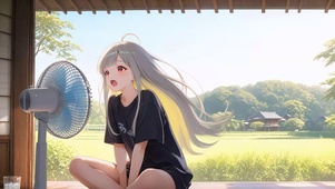 夏季青春少女