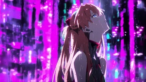 雨中的明日香