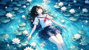 夏日清凉 学生