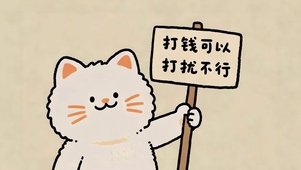 打钱可以 打扰不行