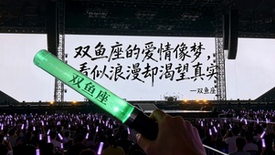 双鱼座爱情文案演唱会现场应援