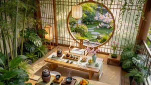 竹林楼阁