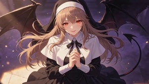 恶魔修女反差二次元