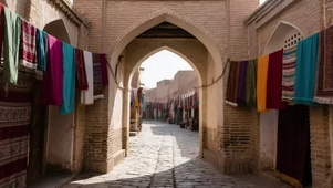 静谧异域风情市场