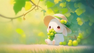 葡萄小兔