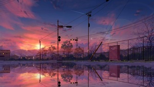 Meteors at Dawn