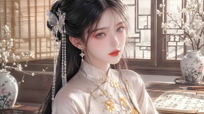 窗边闺秀